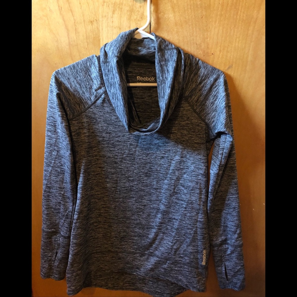 Reebok gray athletic top